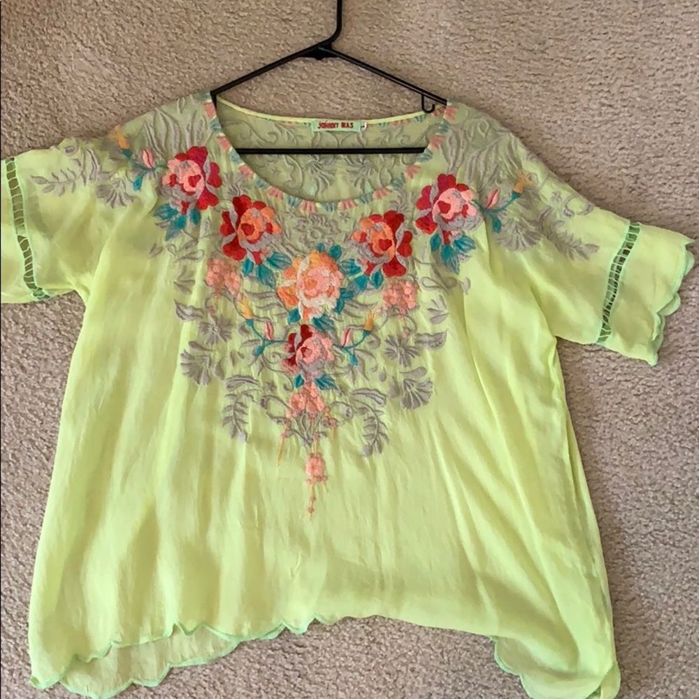 Johnny Was Boho Spring/Summer blouse